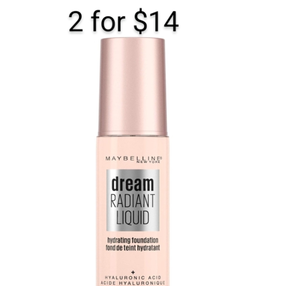 Maybelline Dream Radiant Liquid Foundation - Cream